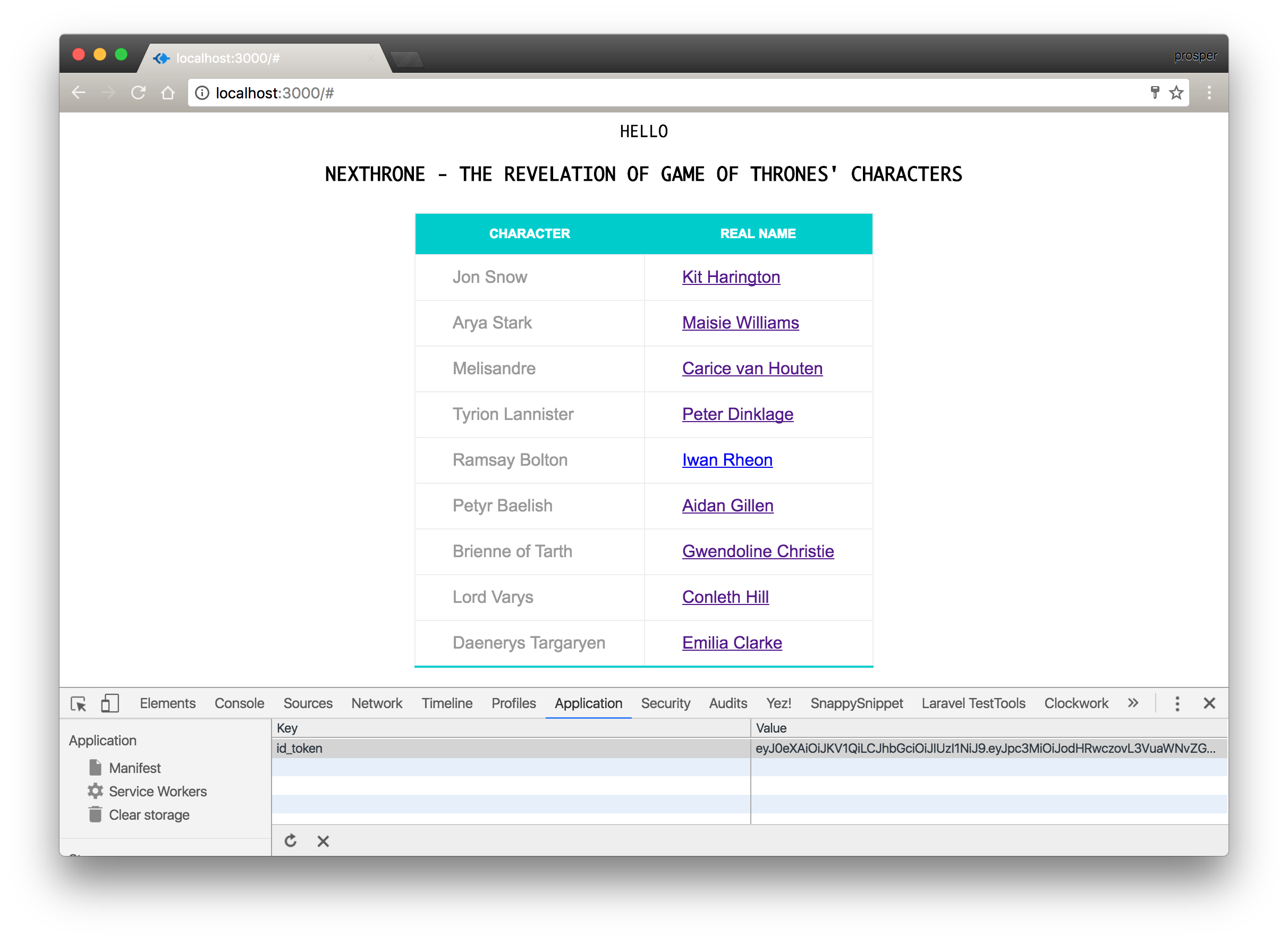 NexThrone Logged-in Status
