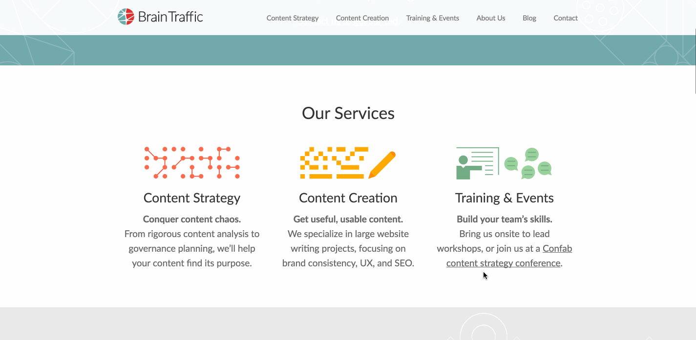 Everything’s in motion, but it’s never distracting.