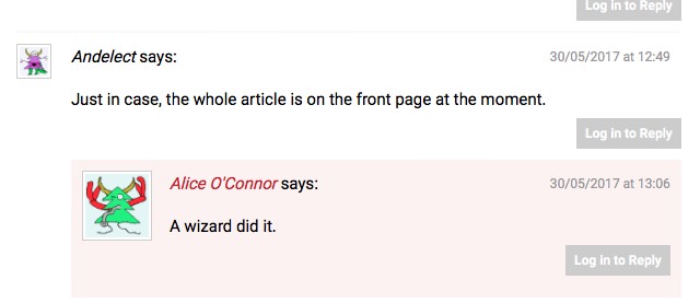 A Wizard wot done it