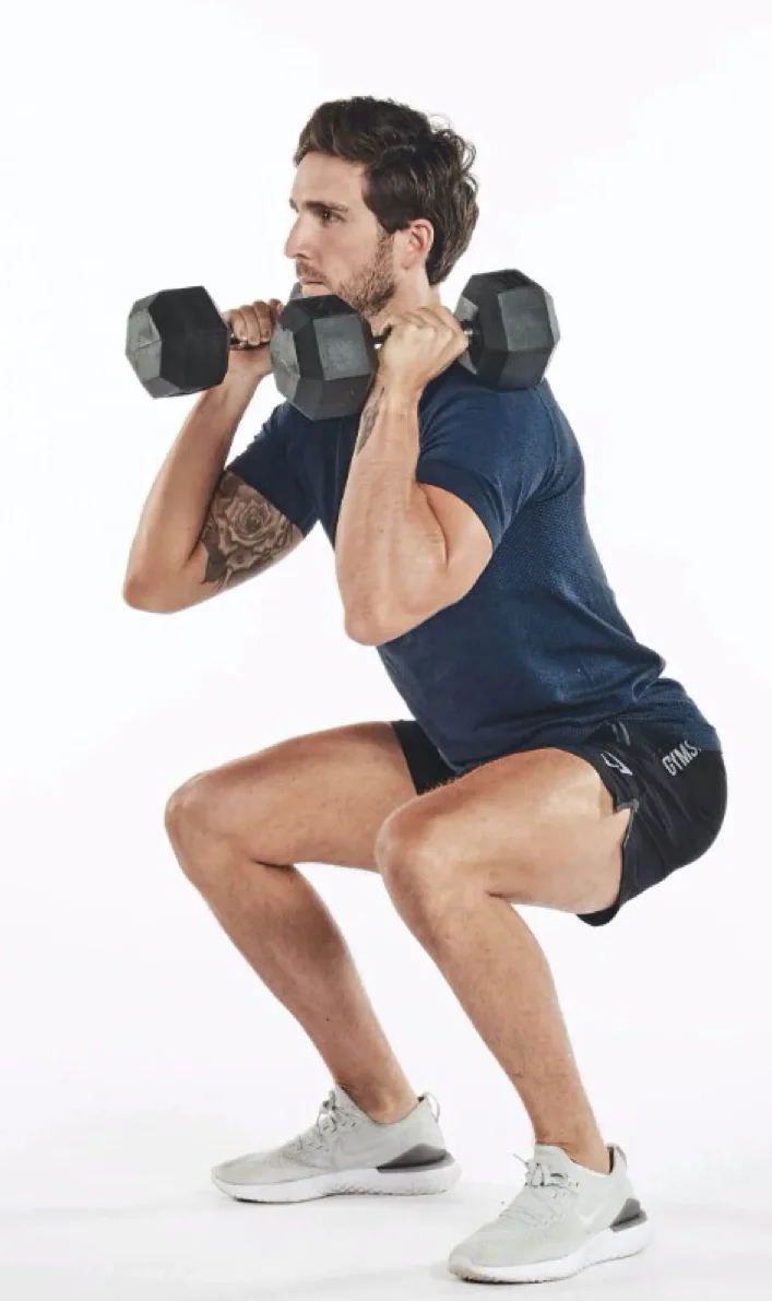 Dumbbell Thruster