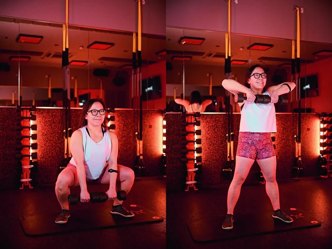 Sumo Squat to Upright Row