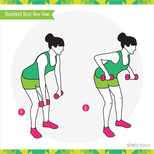 Dumbbell Bent-Over Row