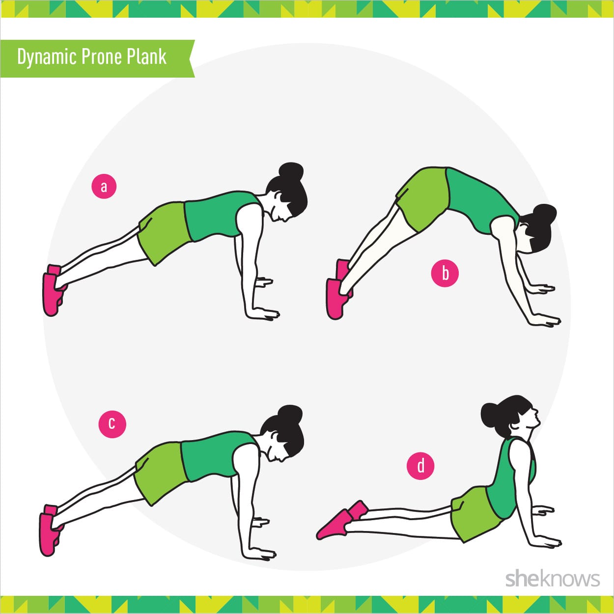 Dynamic Prone Plank