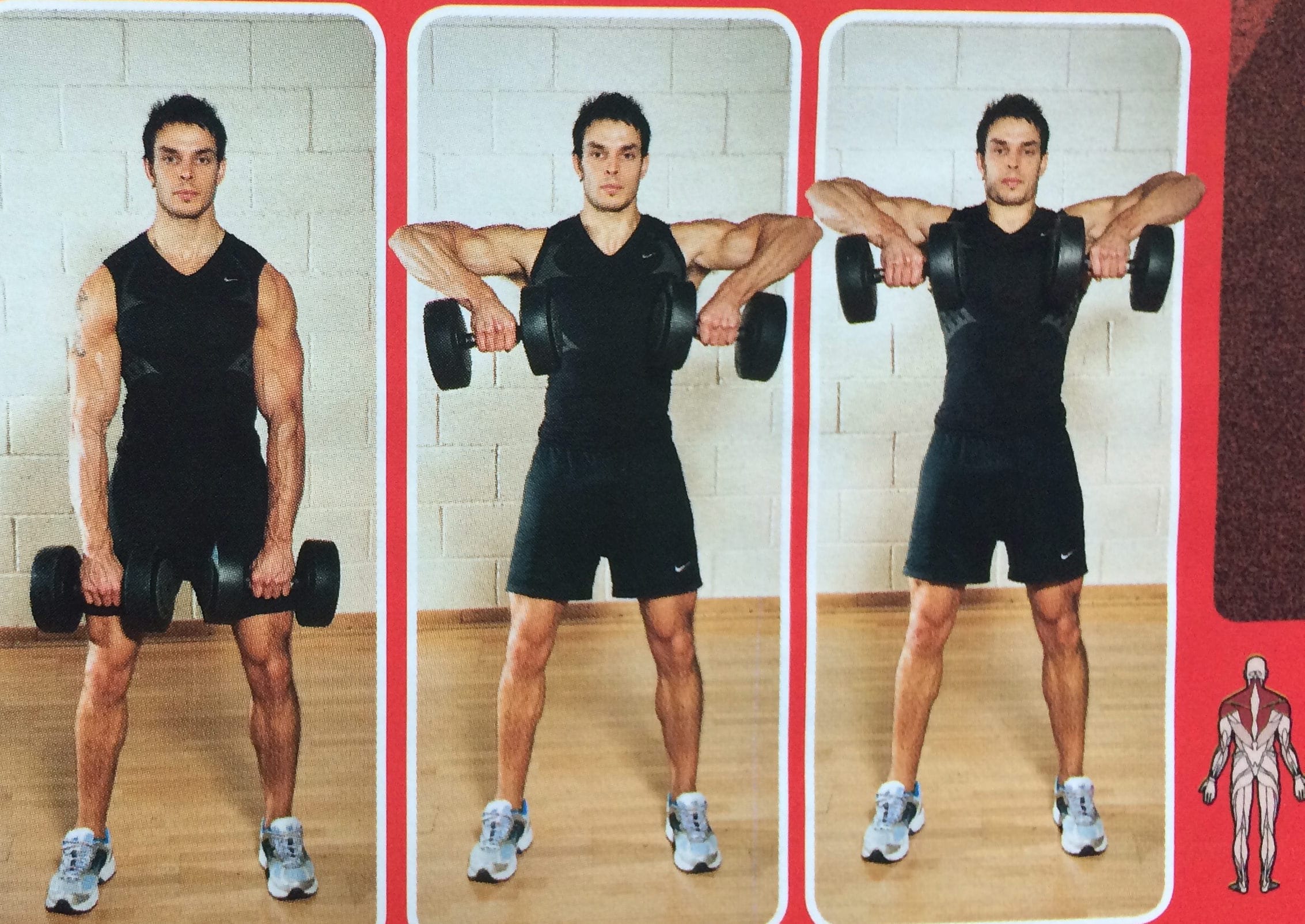 Upright Row and Shrug