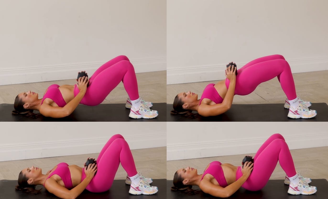 Weighted Glute Bridge