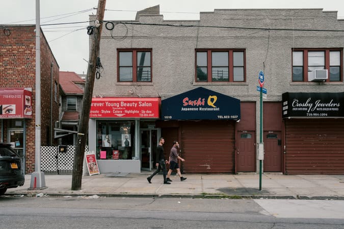 Sushi Q at 1610 Crosby Avenue in the Bronx. Vincent Tullo for The New York Times
