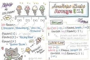 JS Arrays