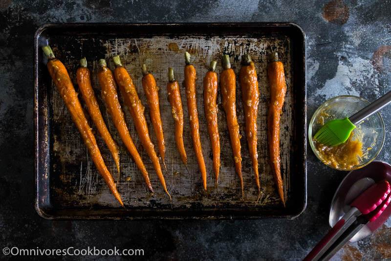 Miso Glazed Carrots