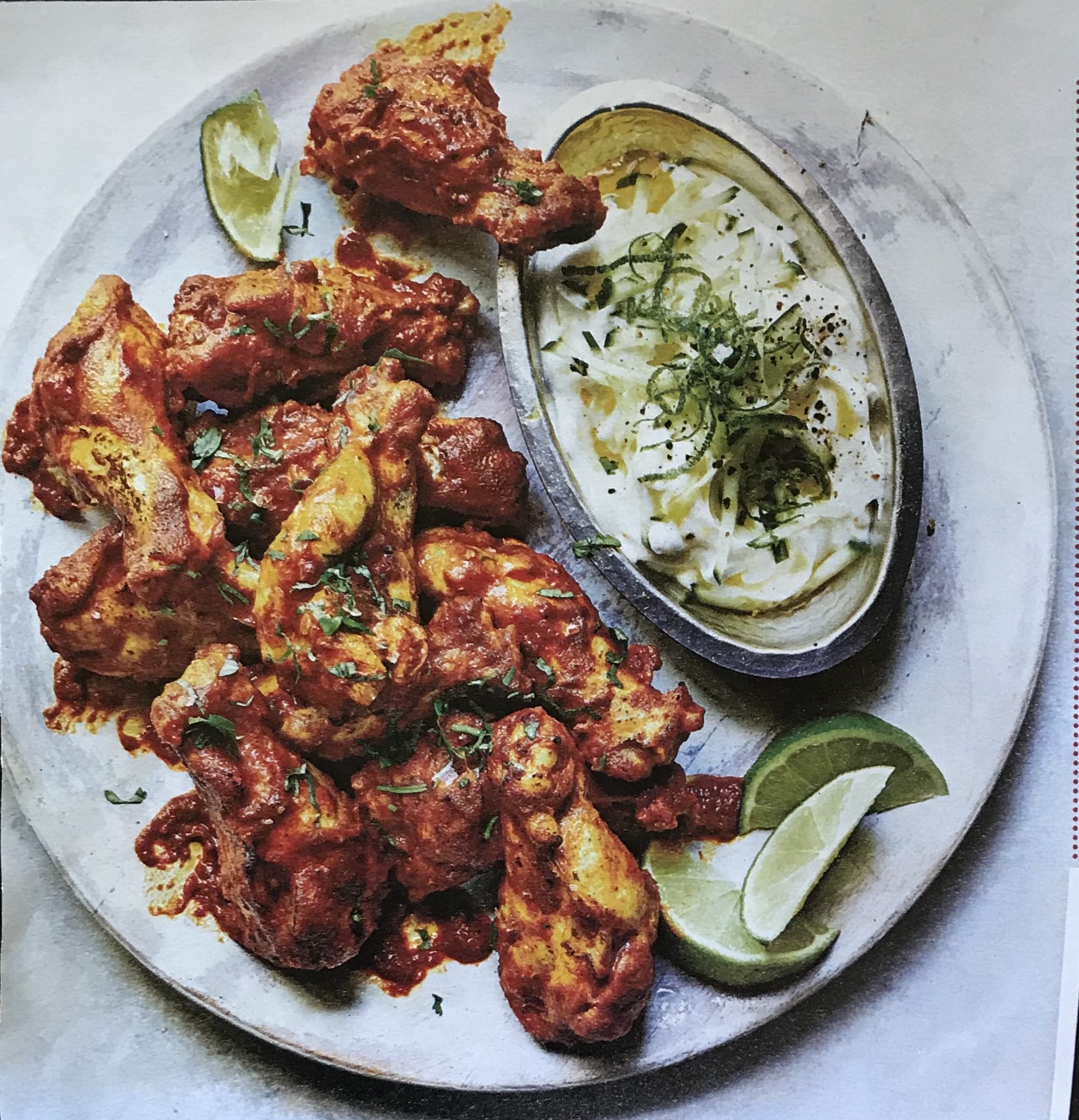 spicy chicken wings